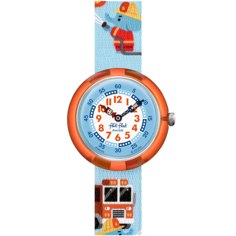 Flik Flak FIRE STOPPER Watch FBNP218