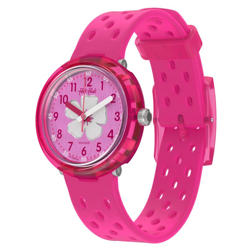 Flik Flak Fizz In Hibiscus Watch FCNP005