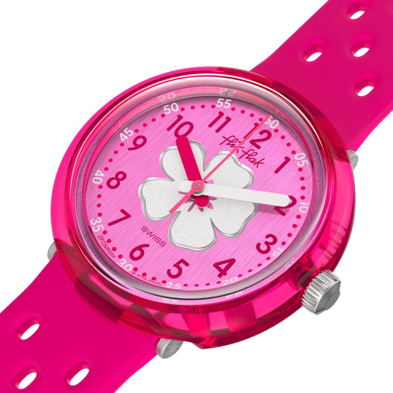 Flik Flak Fizz In Hibiscus Watch FCNP005