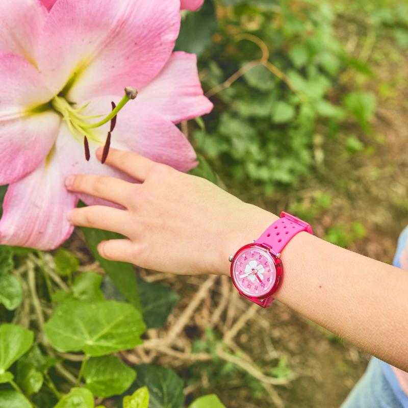 Flik Flak Fizz In Hibiscus Watch FCNP005