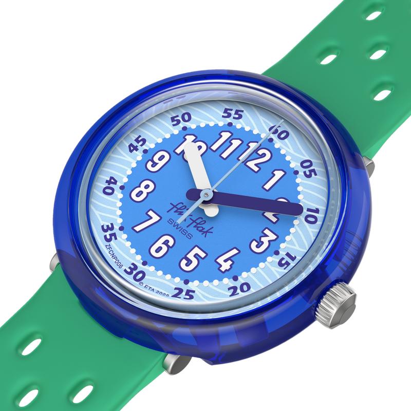 Flik Flak Fizz In Waves Watch FCNP006