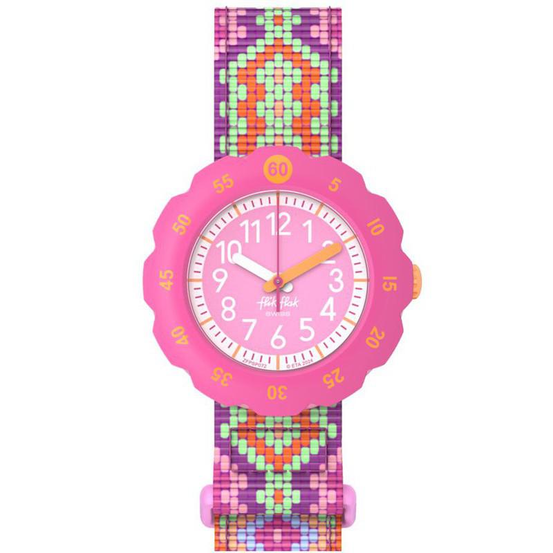 Flik Flak LOOP IN PINK Watch FPSP072