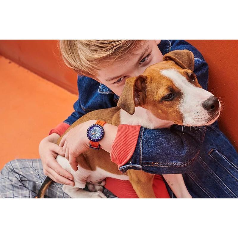 Flik Flak ORANGEBRICK Watch FCSP103