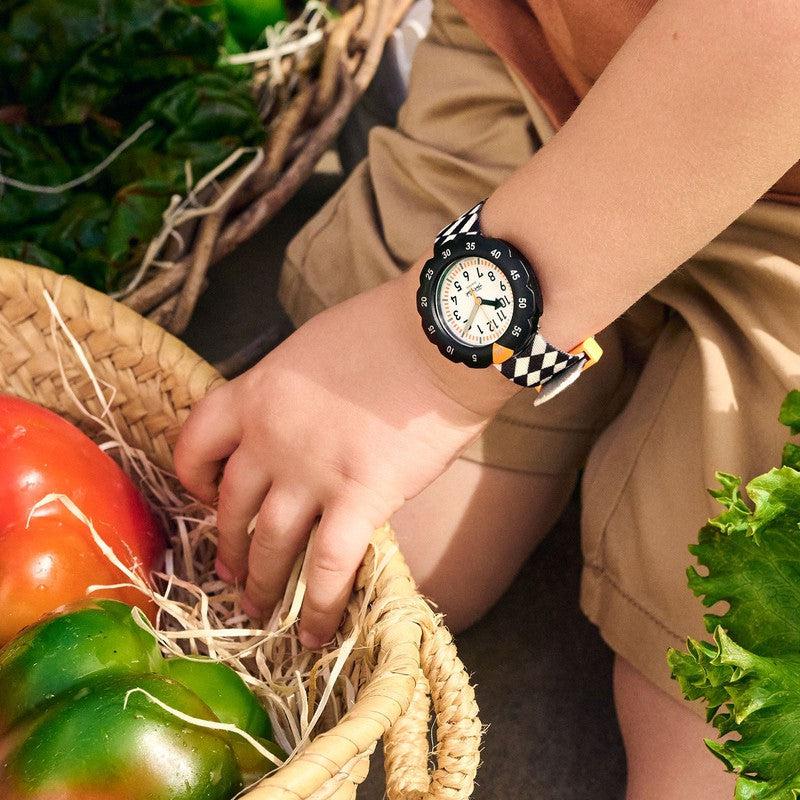 Flik Flak RACE FLAG Watch FPSP069