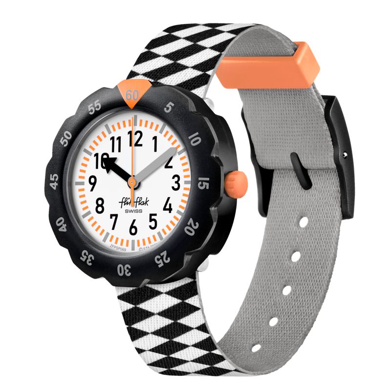 Flik Flak RACE FLAG Watch FPSP069