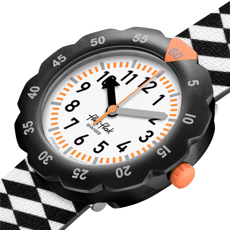 Flik Flak RACE FLAG Watch FPSP069