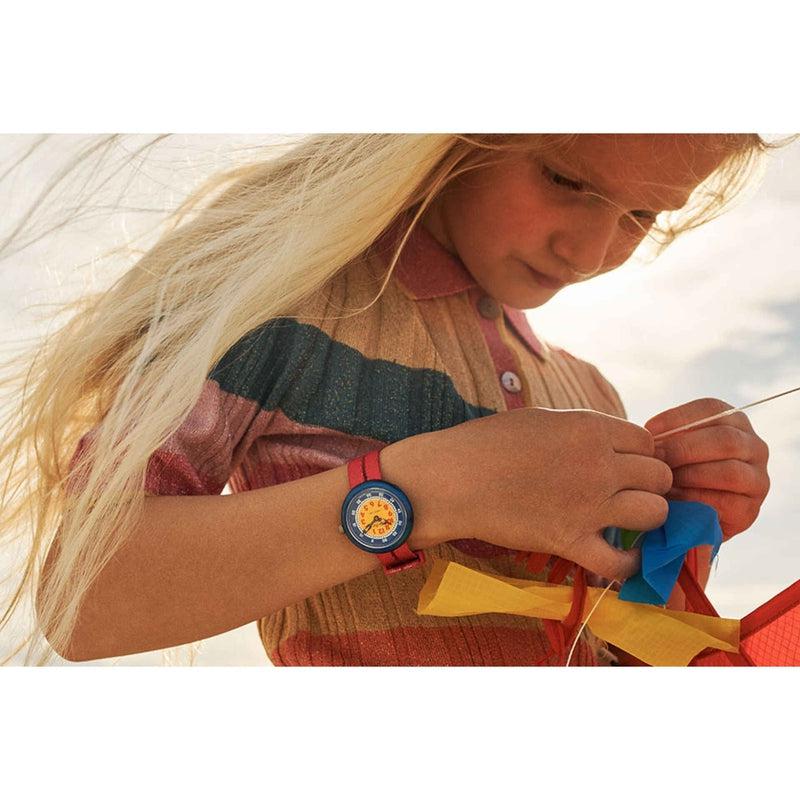 Flik Flak RETRO PINK Watch FBNP190