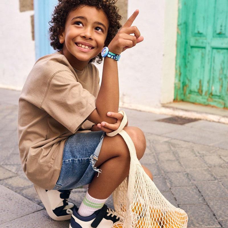 Flik Flak SMILING CLOUDS Watch FBNP227