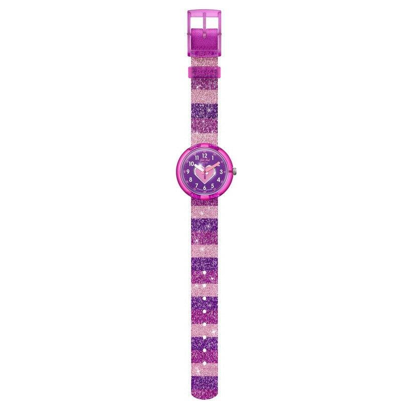 Flik Flak STRIPY GLITTER Watch FPNP127