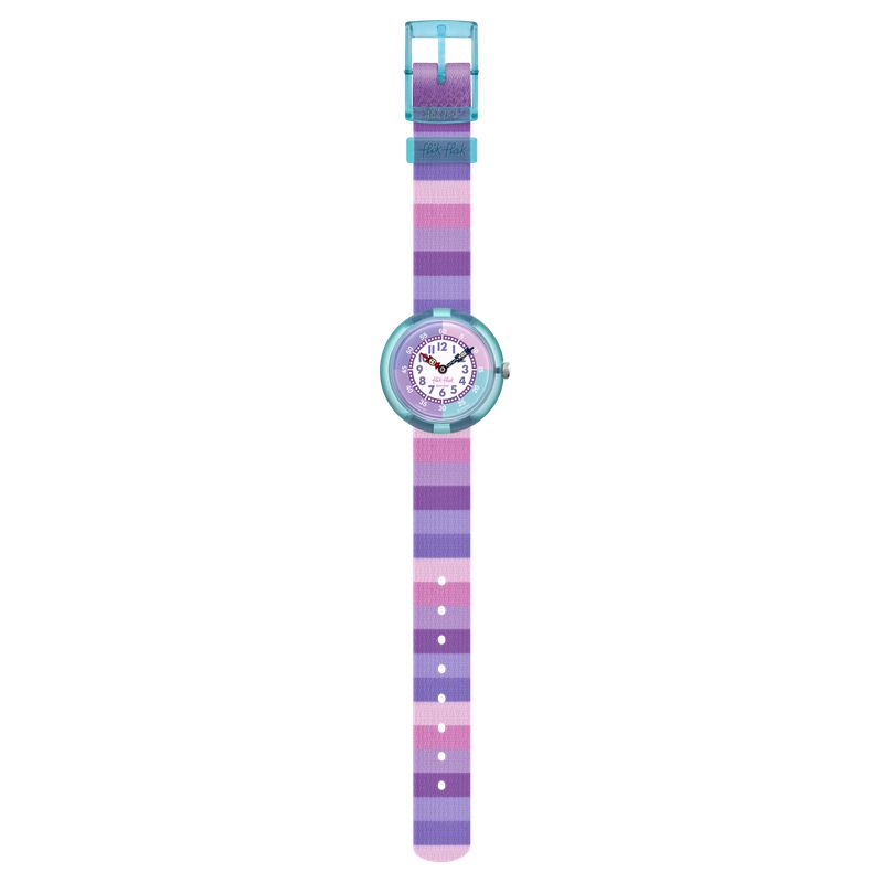 Flik Flak STRIPY PURPLE Watch FBNP225