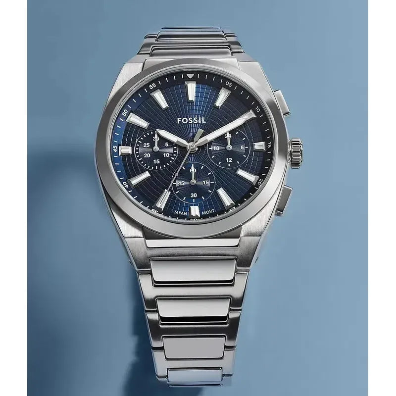 Fossil Everett Chronograph Stainless Steel Men's Watch