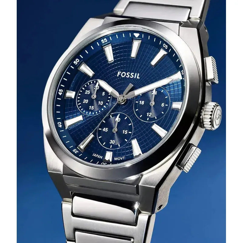 Fossil Everett Chronograph Stainless Steel Men's Watch