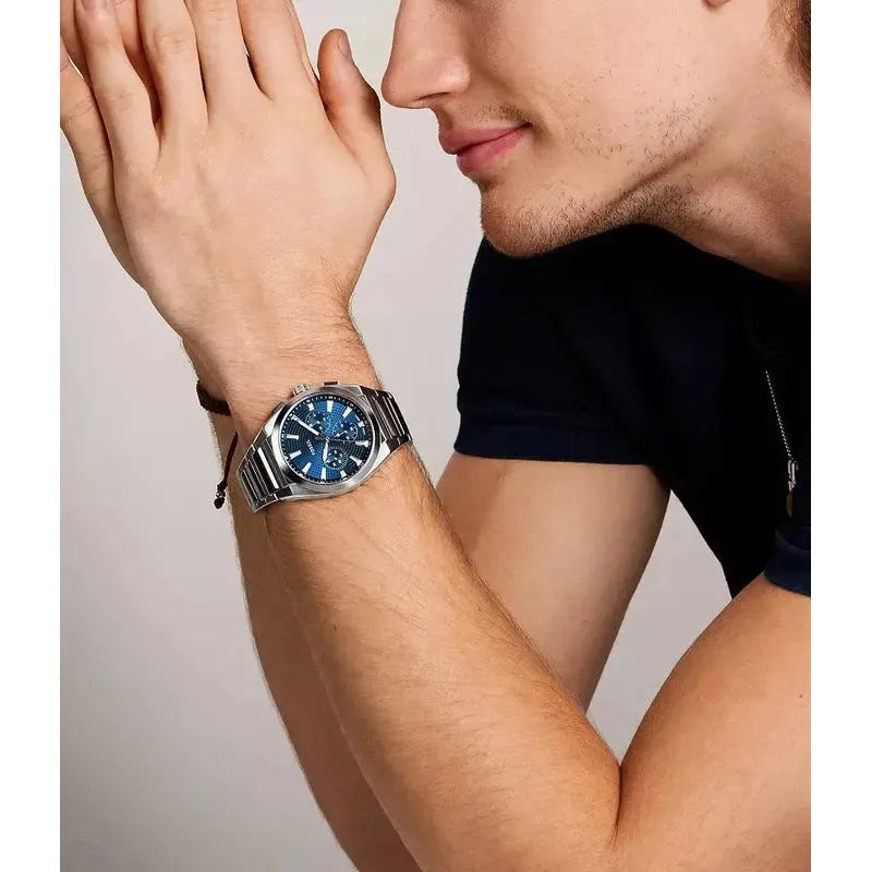 Fossil Everett Chronograph Stainless Steel Men's Watch