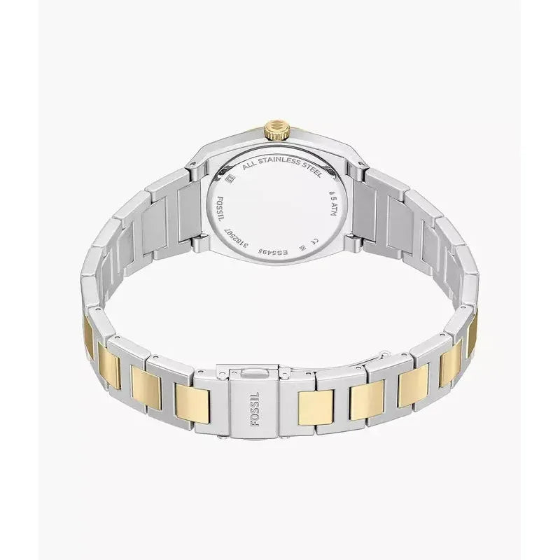 Fossil Everett Three-Hand Two-Tone Stainless Steel Women's Watch