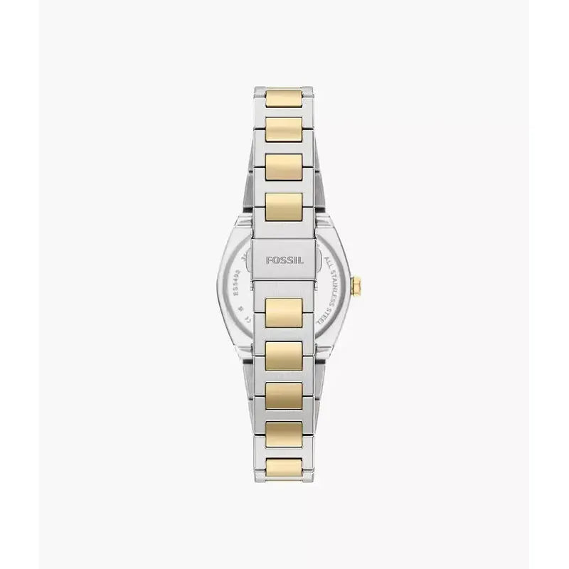 Fossil Everett Three-Hand Two-Tone Stainless Steel Women's Watch