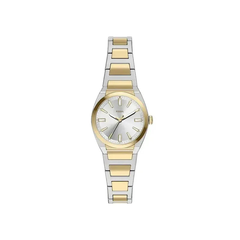 Fossil Everett Three-Hand Two-Tone Stainless Steel Women's Watch