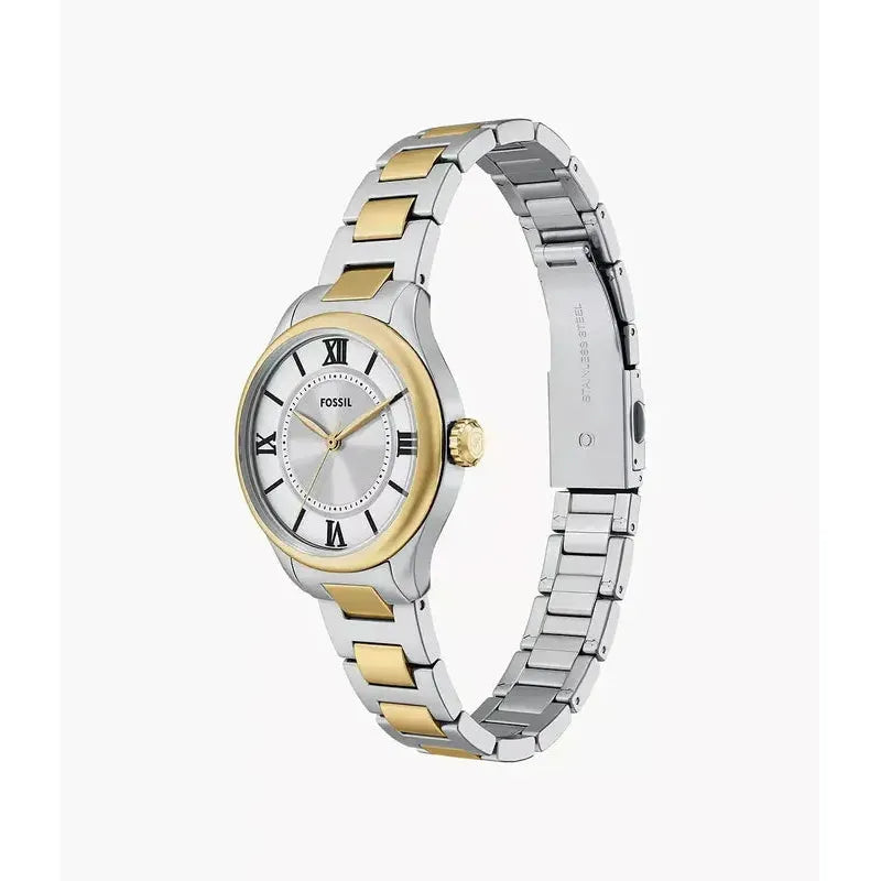 Fossil Gilmore Three-Hand Two-Tone Stainless Steel Women's Watch