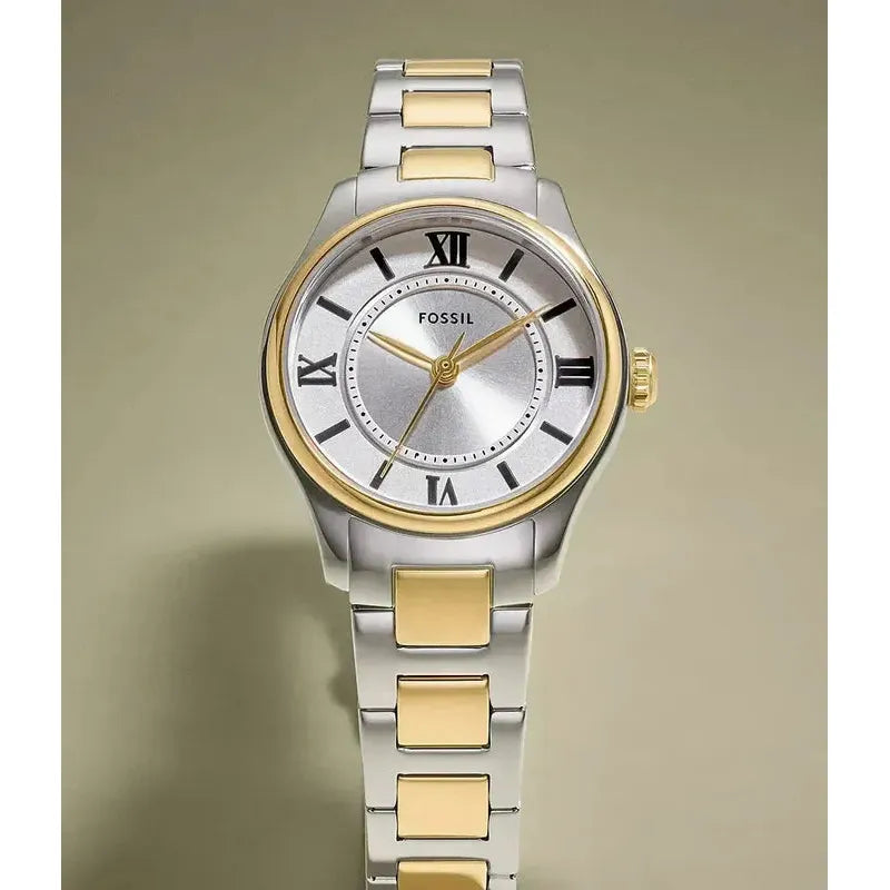 Fossil Gilmore Three-Hand Two-Tone Stainless Steel Women's Watch