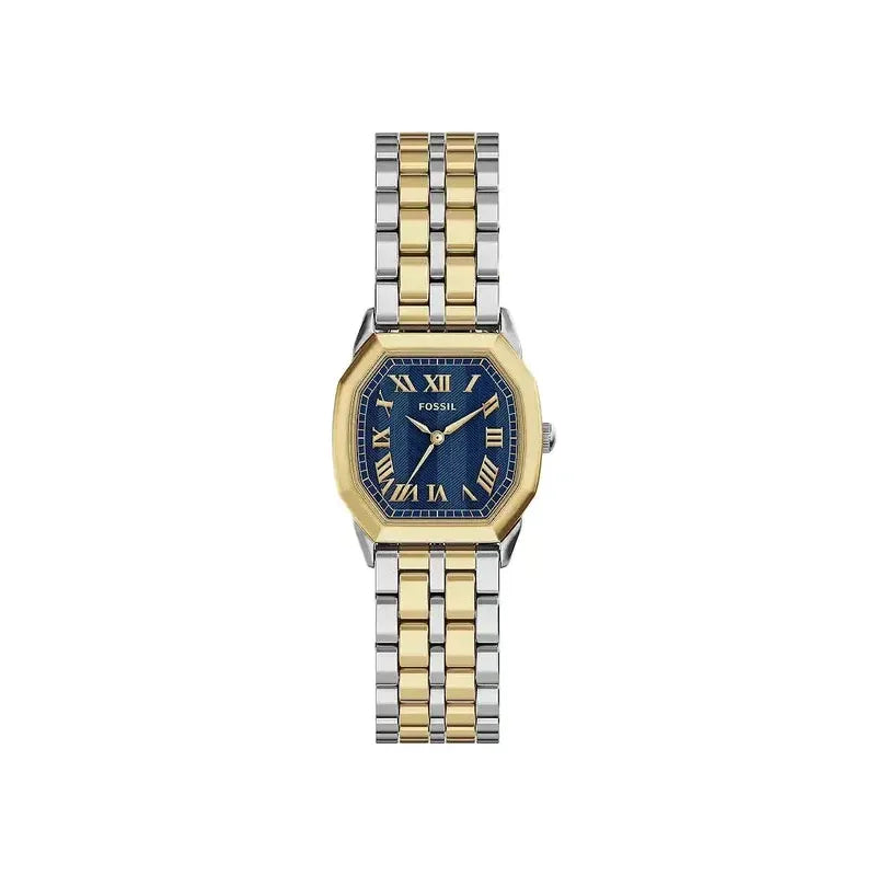 Fossil Harlow Three-Hand Two-Tone Stainless Steel Women's Watch