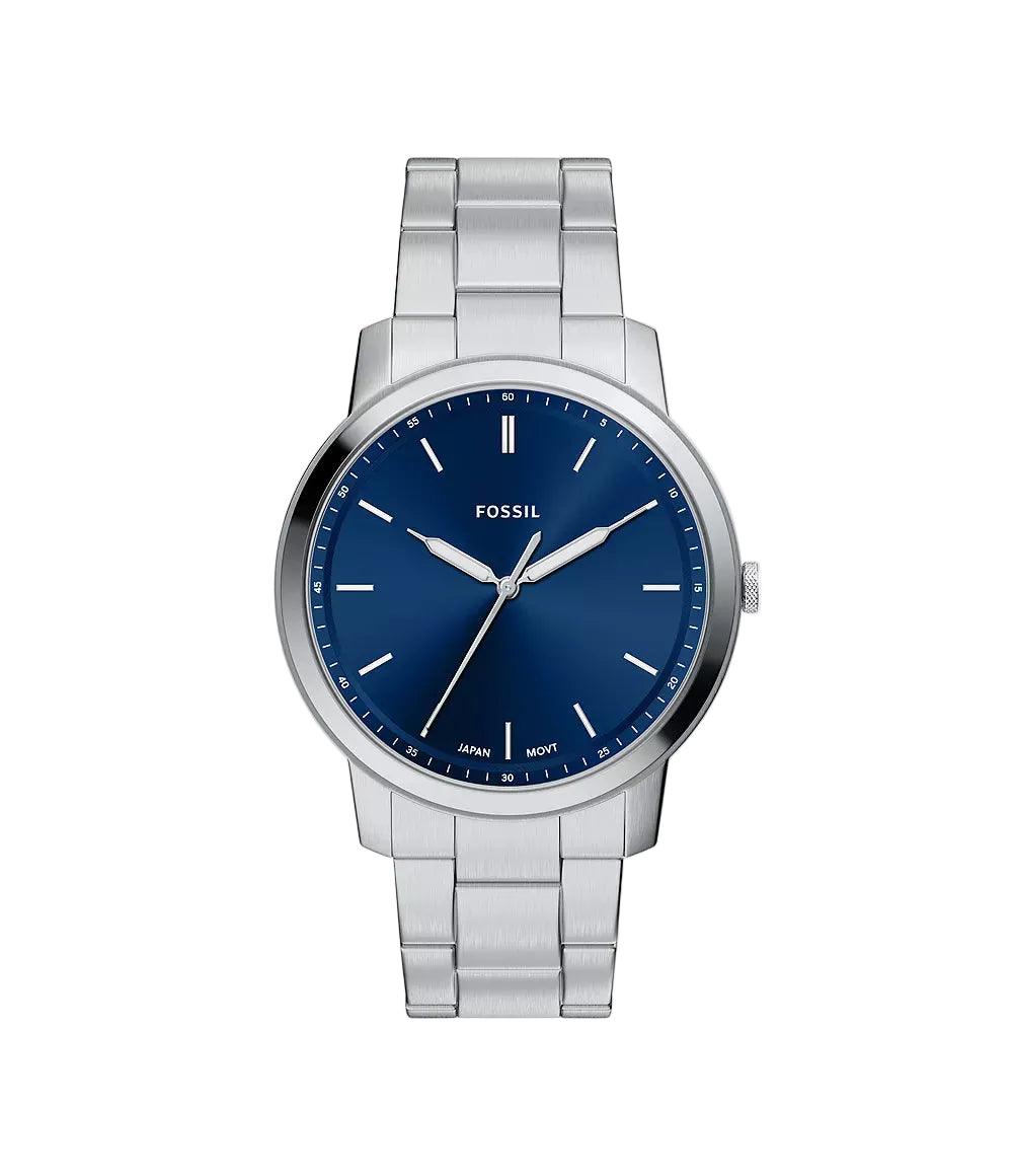 Fossil Minimalist Three-Hand Stainless Steel Men's Watch