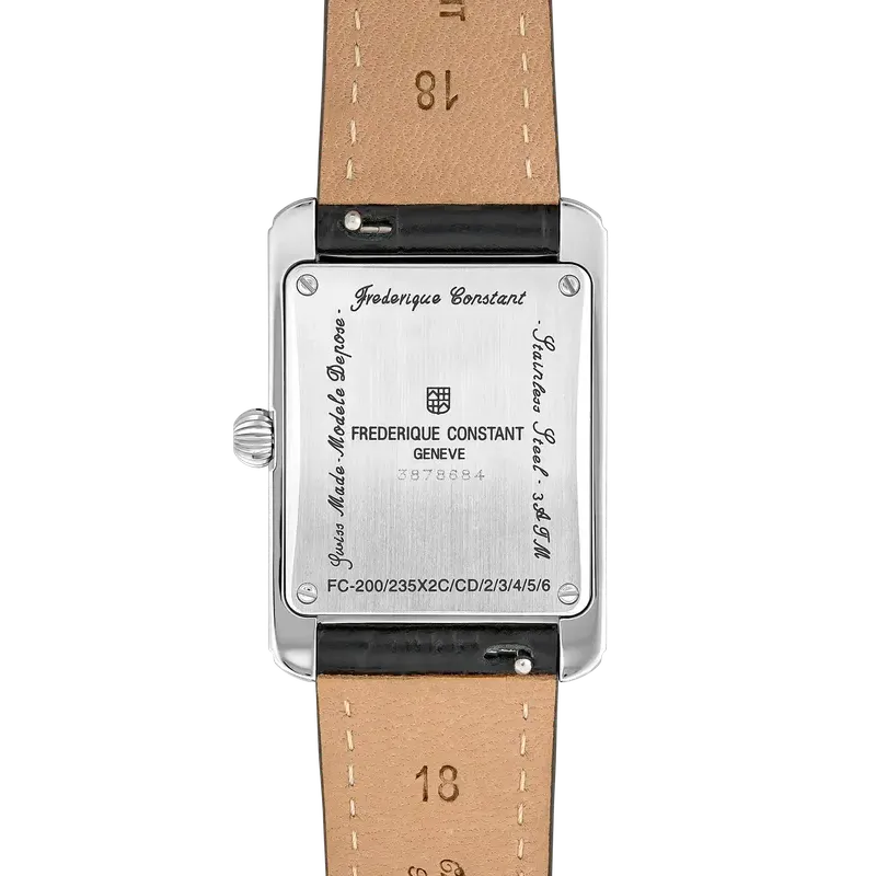 Frederique Constant Carree Quartz Dress Watch - FC-235S2C6