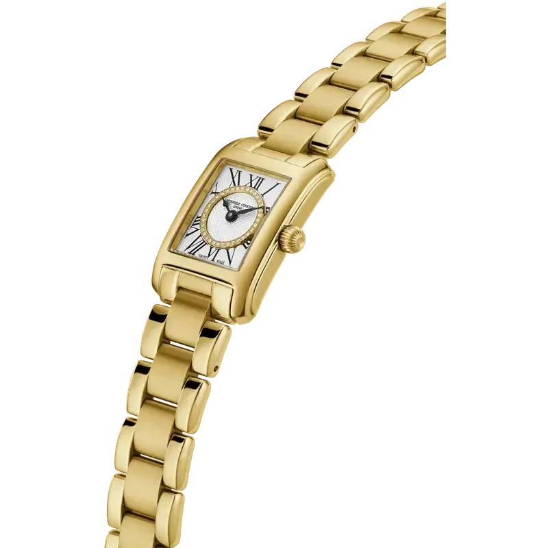 Frederique Constant Ladies Carrée Gold Watch