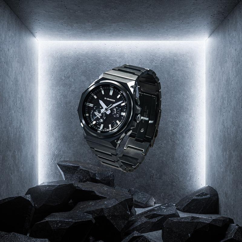 G-Shock G-Steel GST-B1000BD-1A Black Ion Plated Stainless Steel Watch