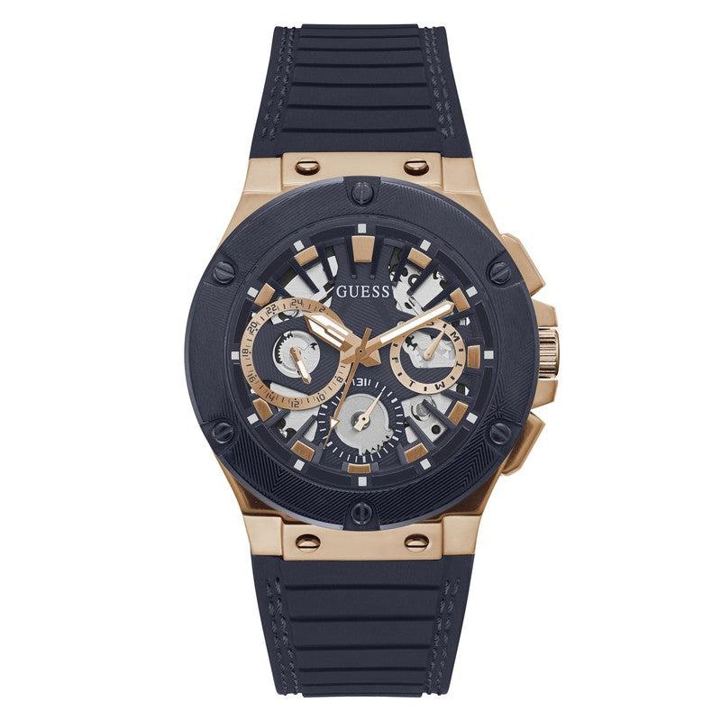 GUESS Circuit Mens Navy Multi-function Watch GW0487G4