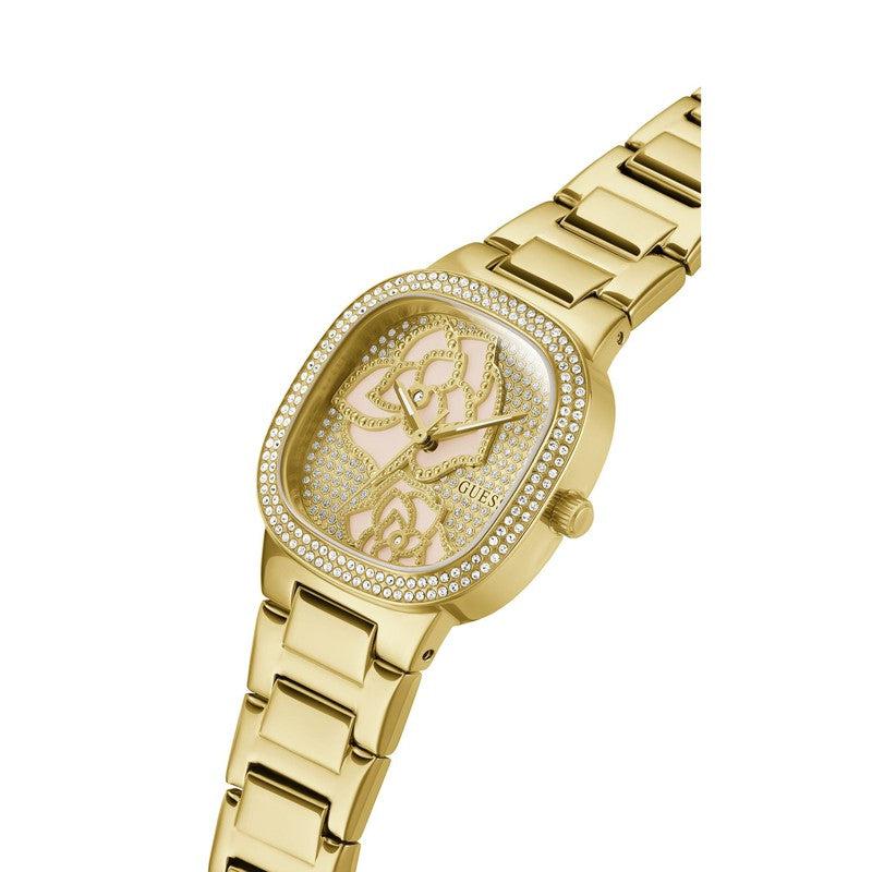 GUESS Ladies Gold Tone Analog Watch GW0544L2