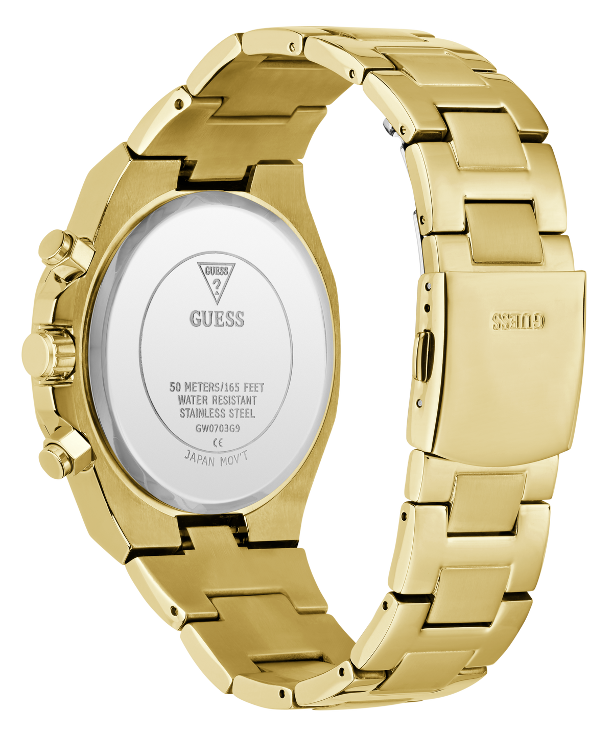 Guess Equity Men's Multifunction Watch Gold