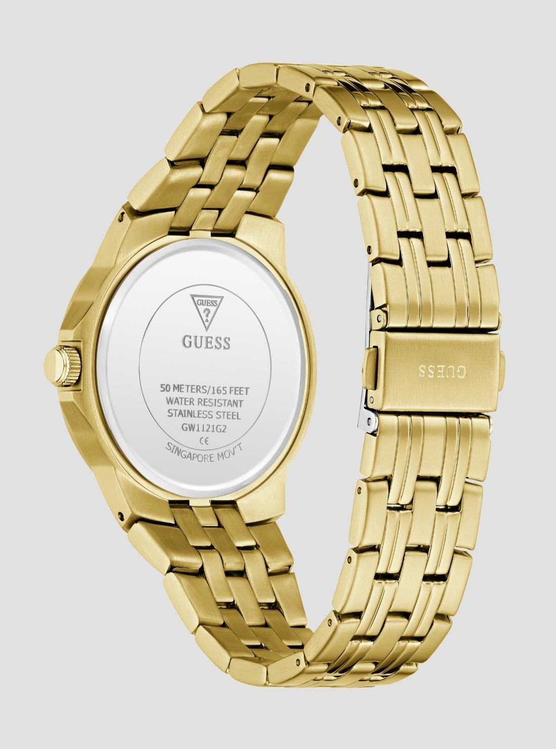 Guess Archie GW1121G2 Men's Watch Gold-Tone Black Dial