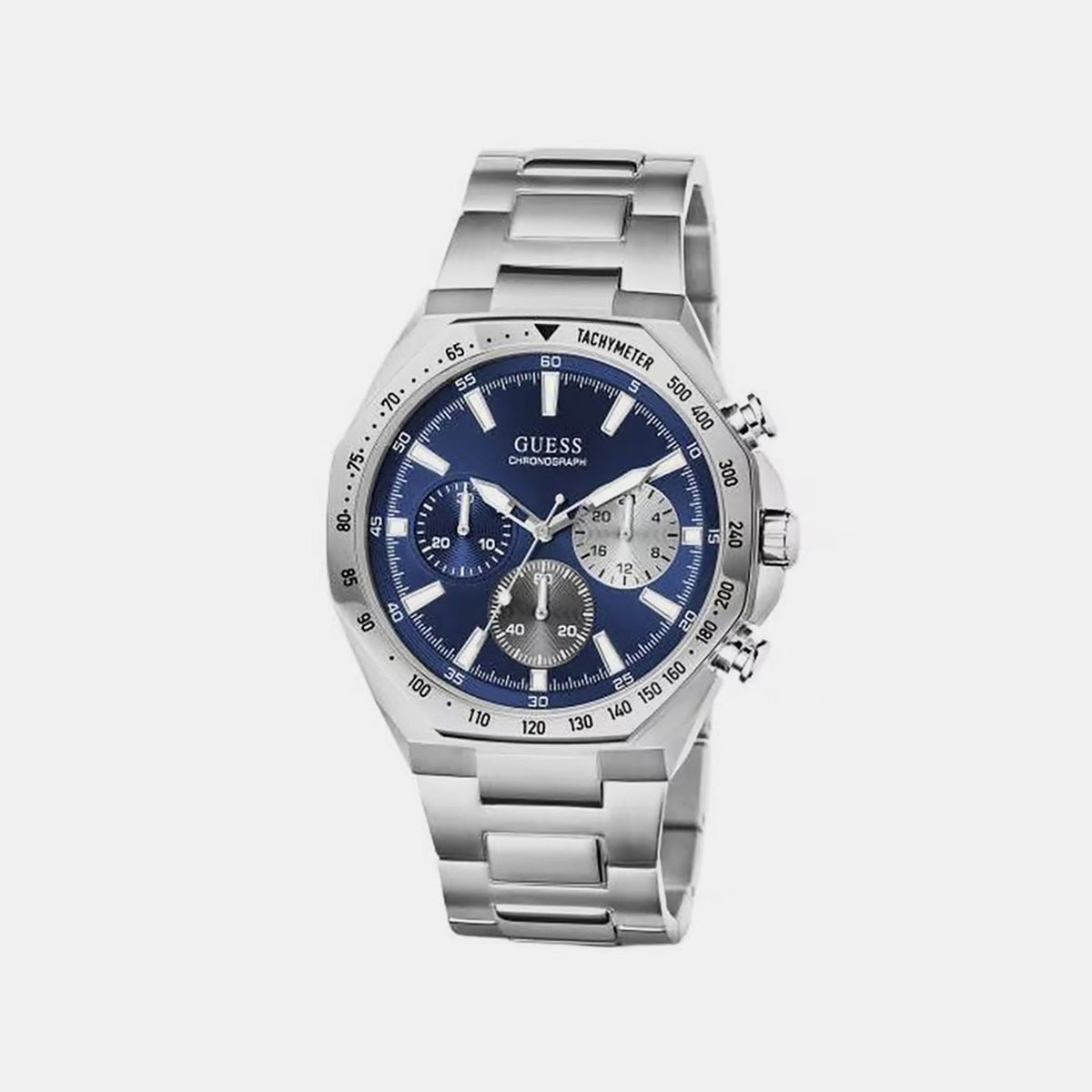 Guess Blake Men's Multifunction Watch Silver