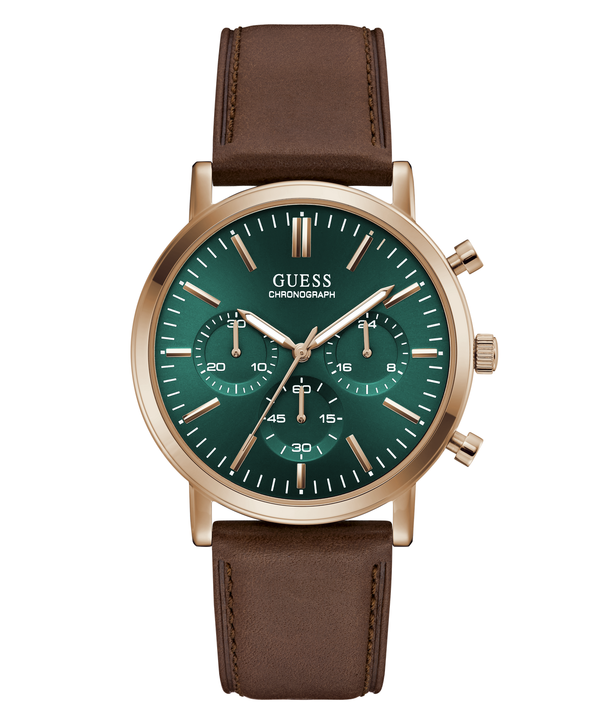 Guess Cassian Men's Chronograph Watch Rose Gold