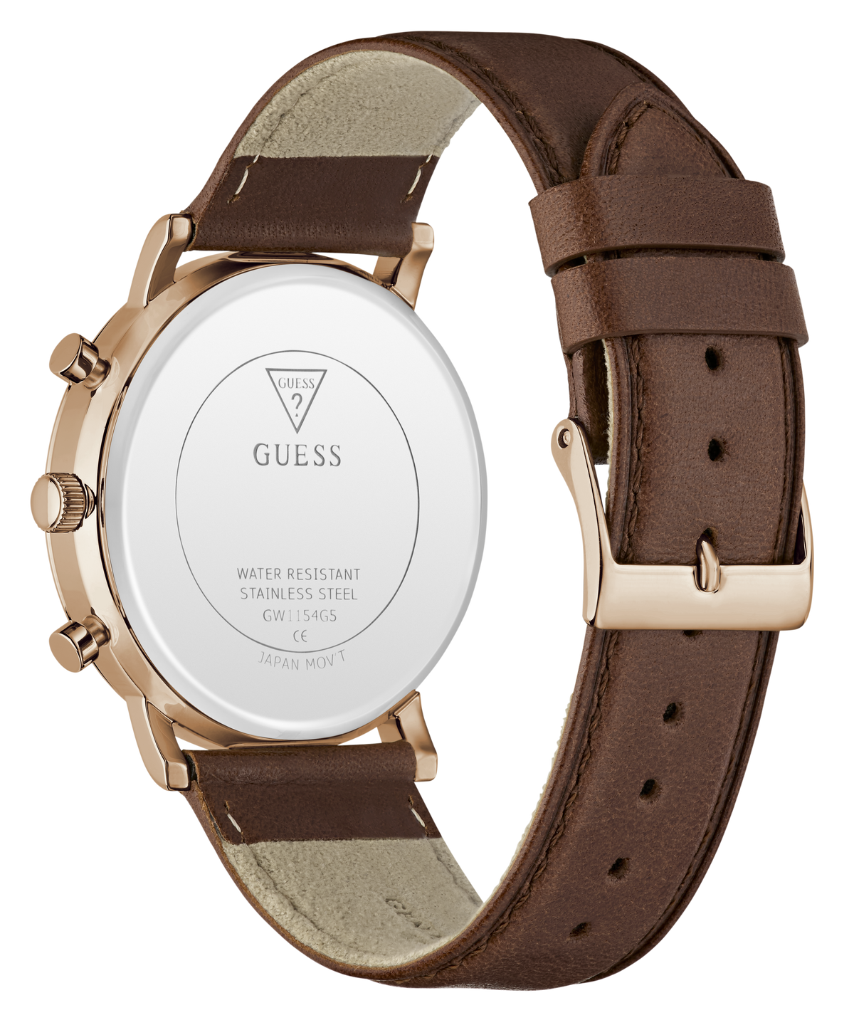Guess Cassian Men's Chronograph Watch Rose Gold
