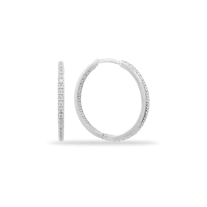 Georgini 925 Sterling Silver Hoop Earrings