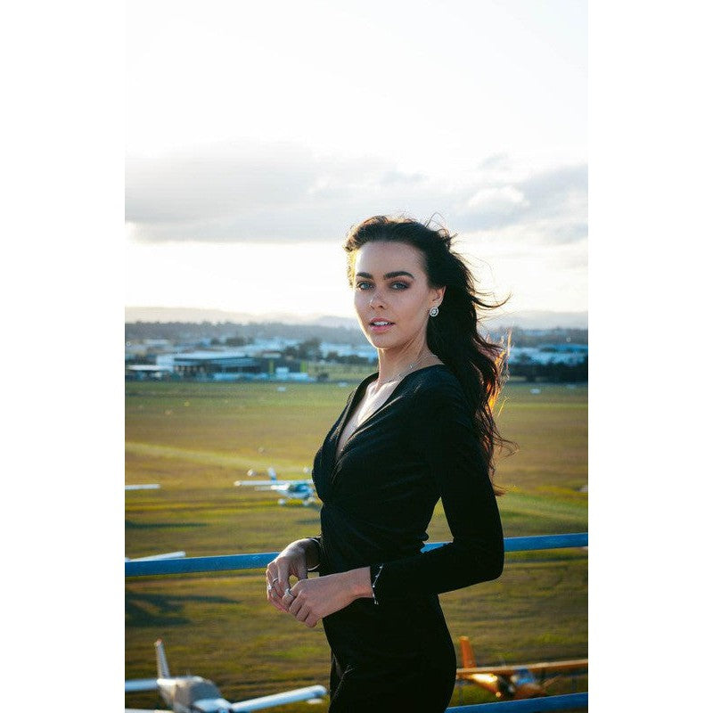 Georgini A Christmas Journey Ellipse Pendant - Silver