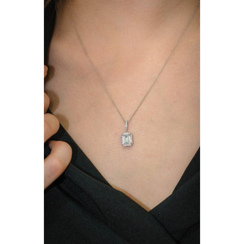 Georgini A Christmas Journey Violet Pendant - Silver