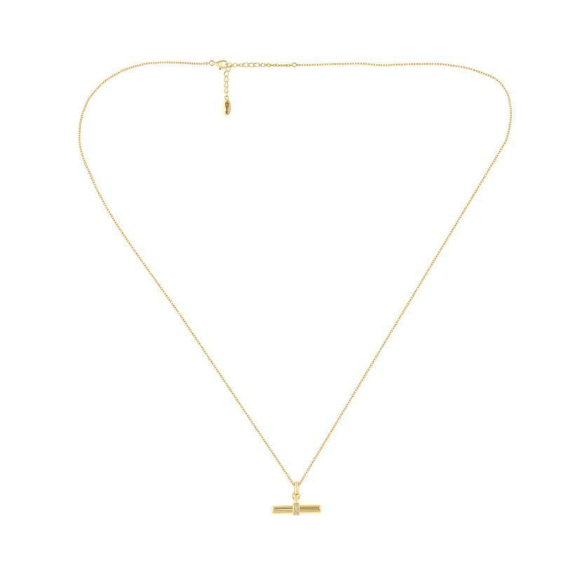 Georgini Alchemy Andy Fob Pendant 18ct Gold Plated