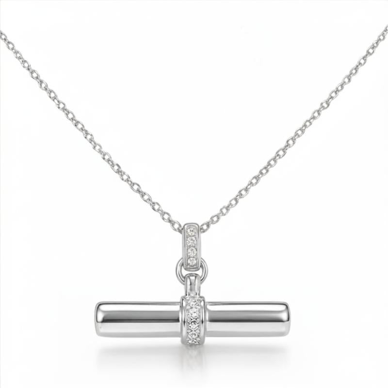 Georgini Alchemy Andy Fob Pendant Silver