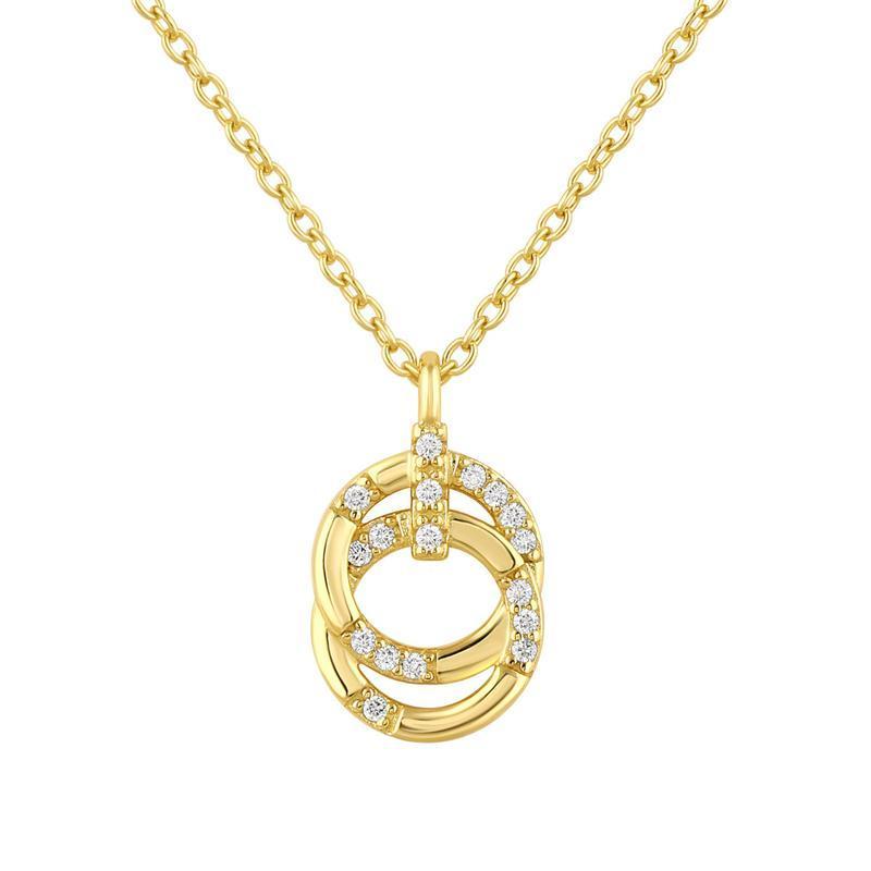 Georgini Alchemy Couture Link Pendant 18ct Gold Plated