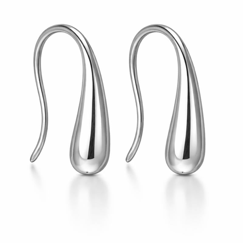 Georgini Alchemy Teardrop Earrings Silver