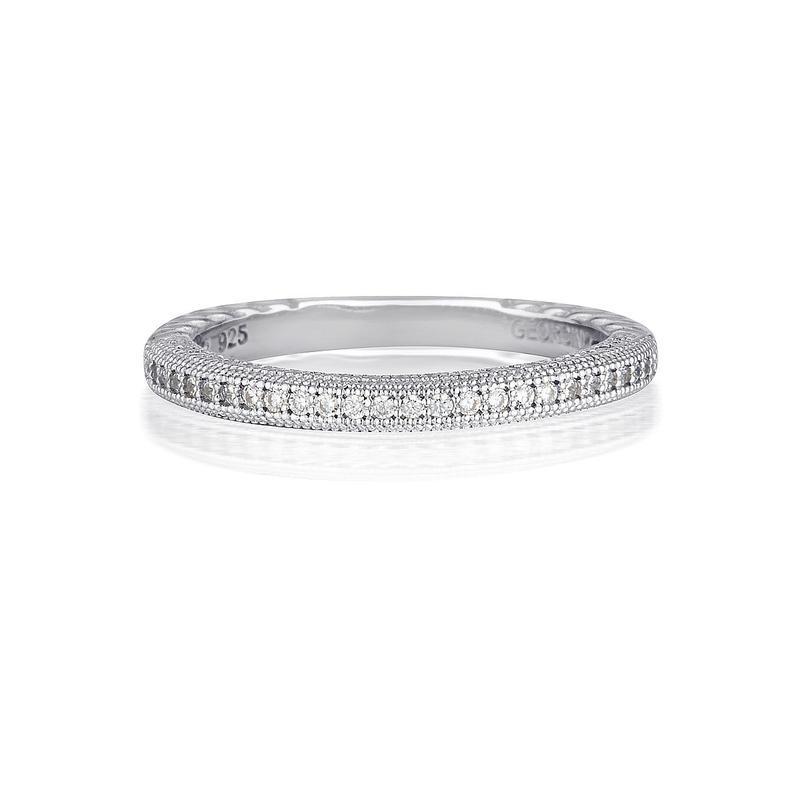 Georgini Amore Silver Band Ring