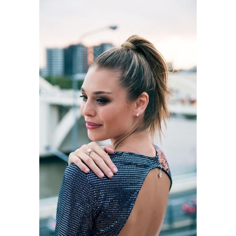 Georgini Aurora Southern Lights Silver Pendant