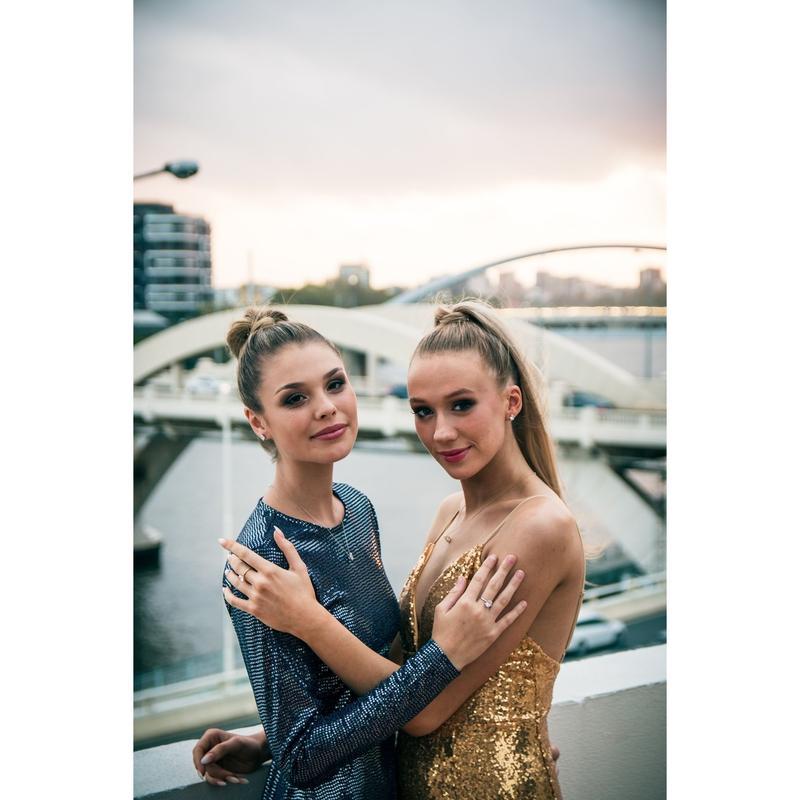 Georgini Aurora Southern Lights Silver Pendant