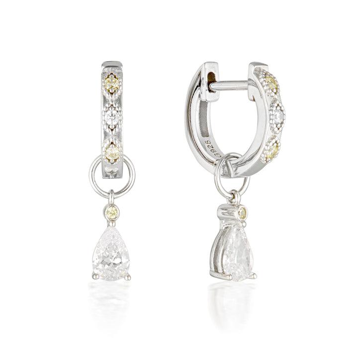 Georgini Georgini Summer Sorbet Sherbert Shimmer Yellow Silver