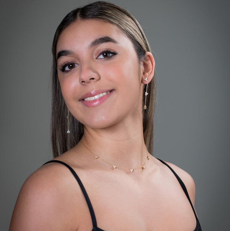 Georgini Georgini The Layered Edit Trois Earrings Gold