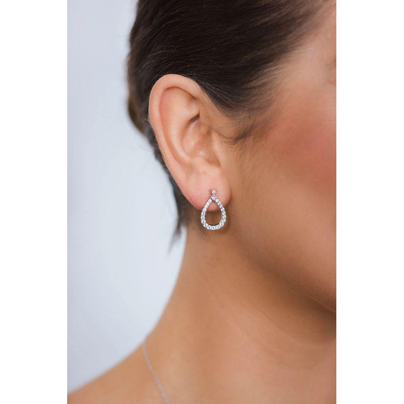 Georgini Goddess Freya Earrings - Silver