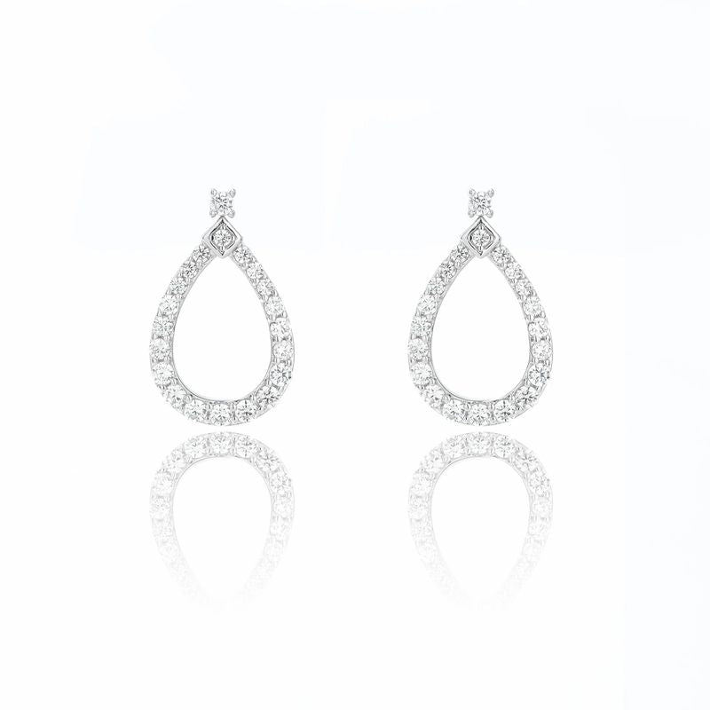 Georgini Goddess Freya Earrings - Silver