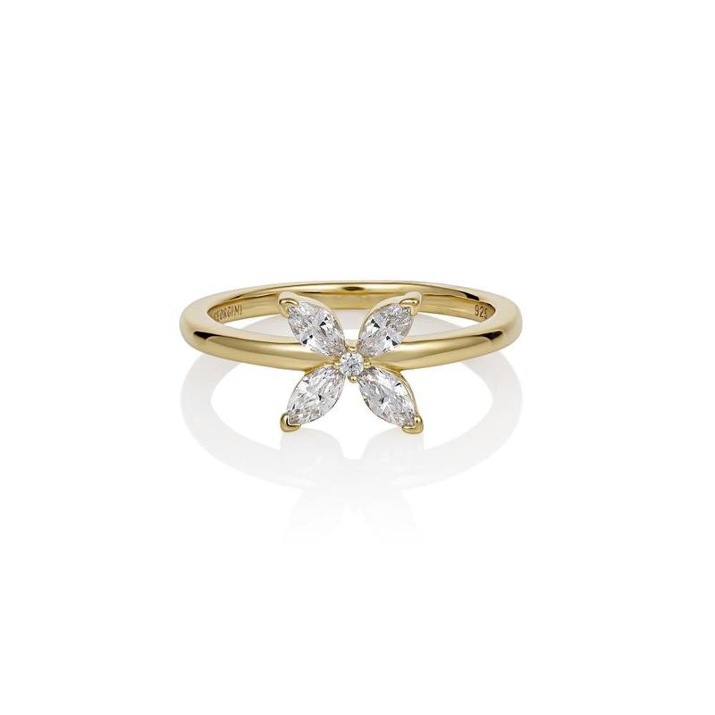 Georgini Heirloom Favoured Ring Gold