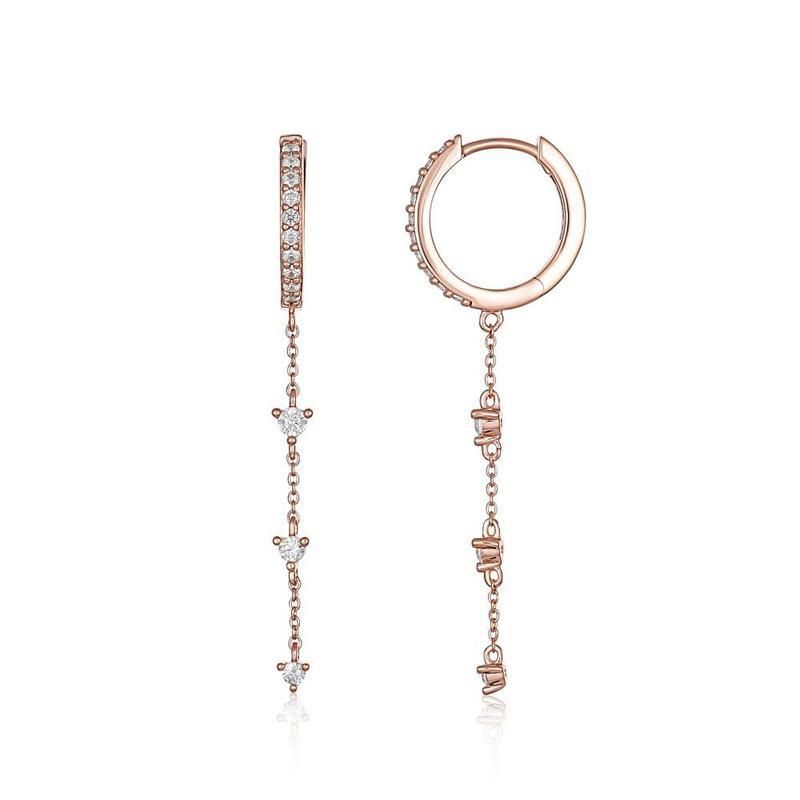 Georgini Heirloom Loved Earrings Rose Gold